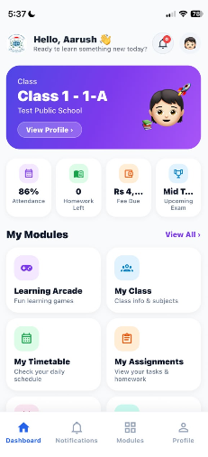 Parent Mobile App